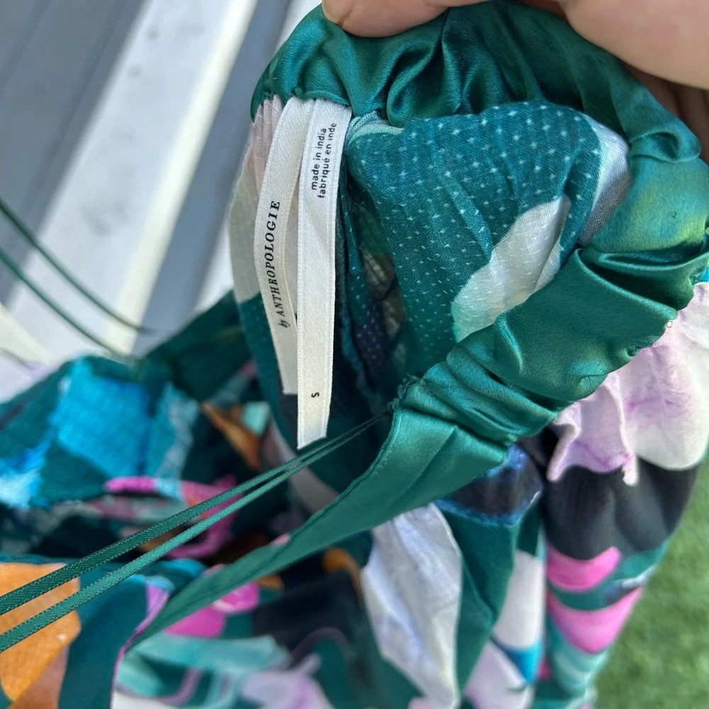 Anthropologie The Brinley V-Neck Jumpsuit size small - Picture 9 of 10